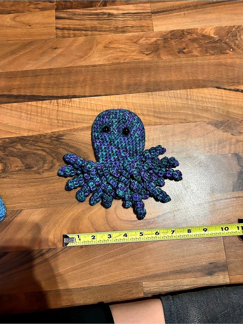 Blue & Purple Octopus gearshift cover